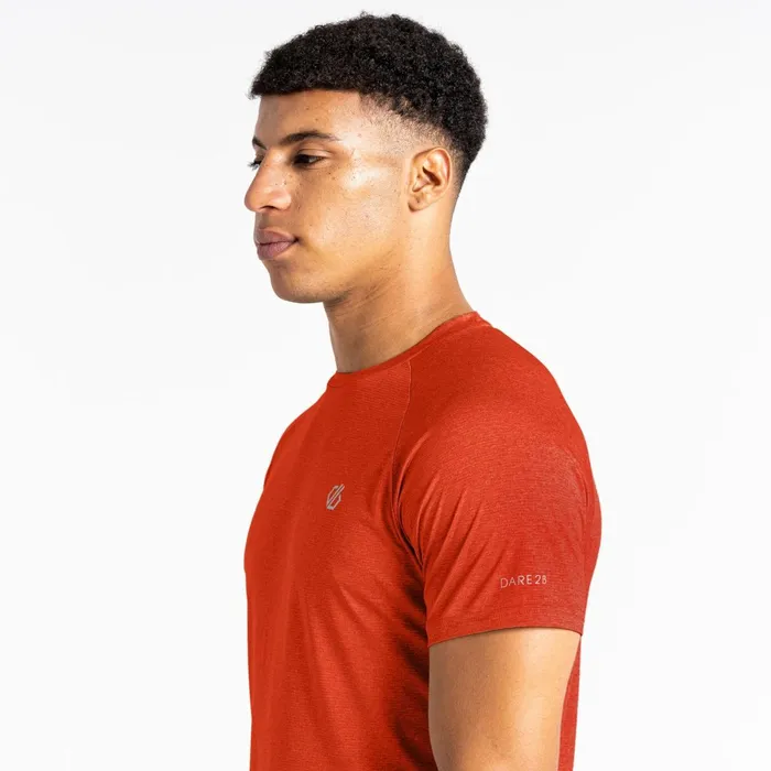 Dare 2b Gym Tops Accelerate Fitness TShirt Roobios Tea Brown 8211 Men