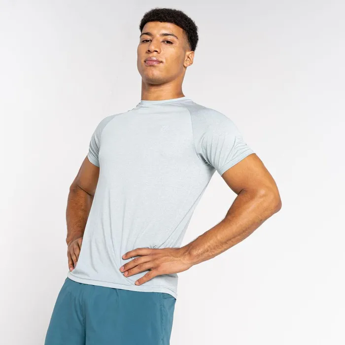 Dare 2b Gym Tops Accelerate Fitness TShirt Slate Marl 8211 Men