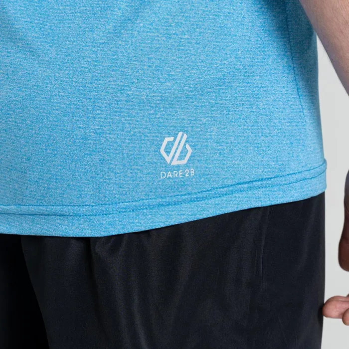 Dare 2b Gym Tops Accelerate Fitness TShirt Wave Ride Marl 8211 Men