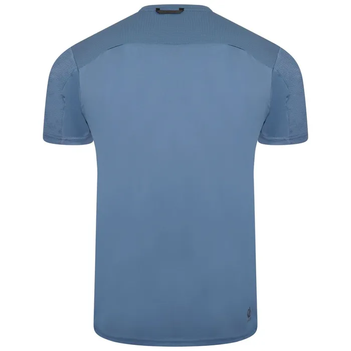 Dare 2b Gym Tops Aces Iii Recycled Zip Up Jersey Stellar Blue 8211 Men