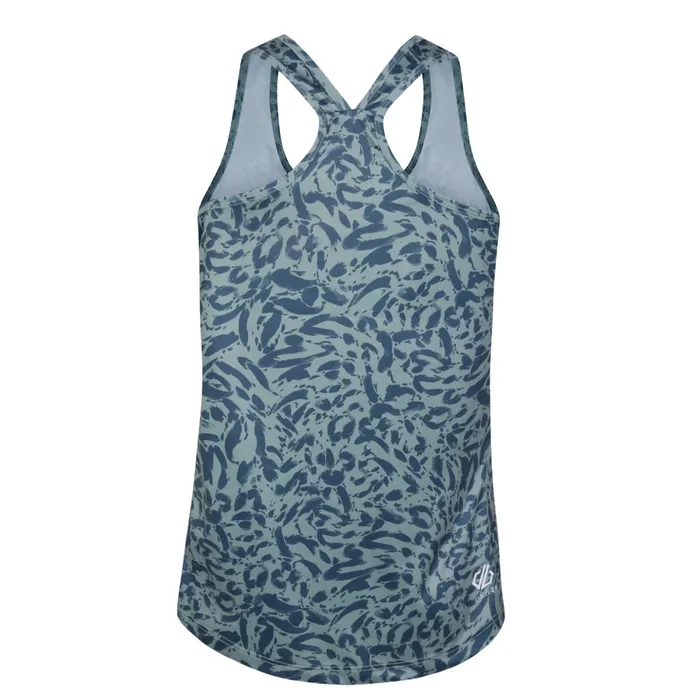 Dare 2b Gym Tops Ardency Ii Recycled Lightweight Vest Lilypad Green Animal Print 8211 Women