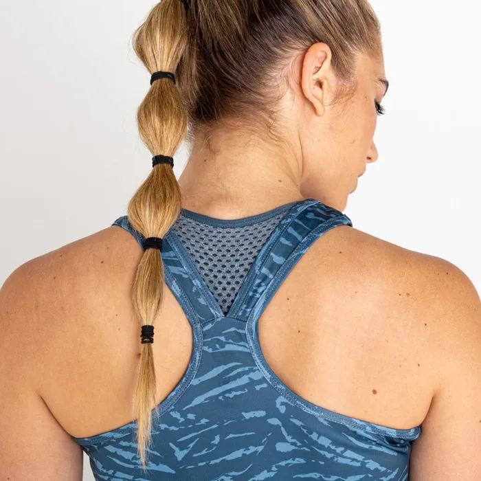 Dare 2b Gym Tops Ardency Ii Recycled Lightweight Vest Orion Grey Tiger Print 8211 Women