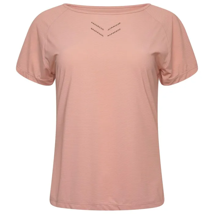 Dare 2b Gym Tops Crystallize Active Tee Powder Pink 8211 Women