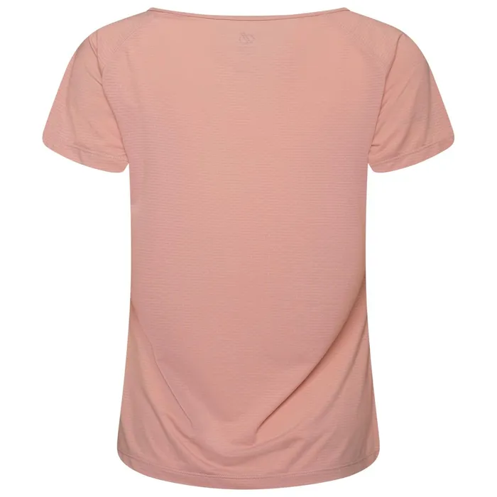 Dare 2b Gym Tops Crystallize Active Tee Powder Pink 8211 Women