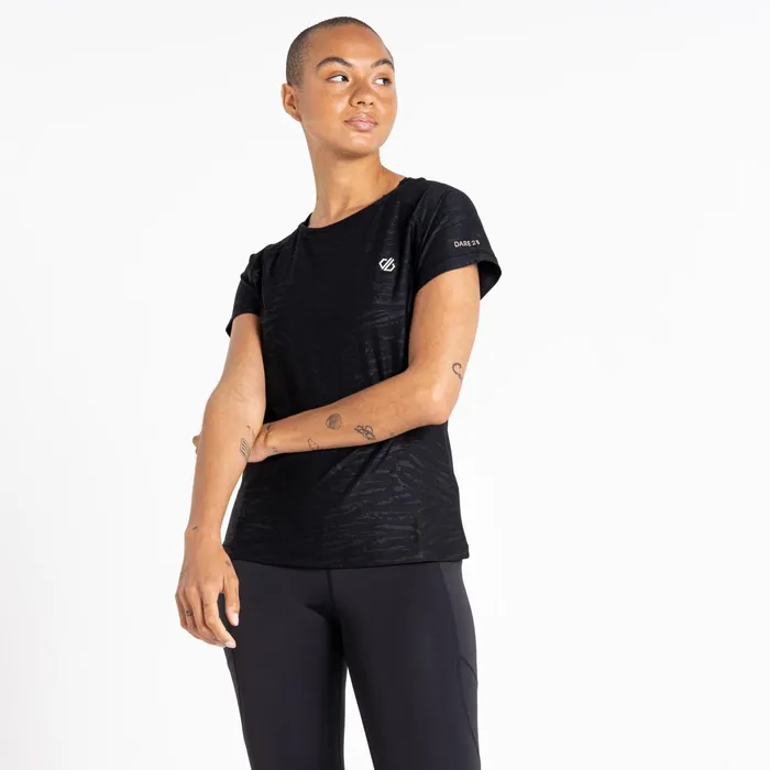 Dare 2b Gym Tops Defy Ii Lightweight Tee Black 8211 Women
