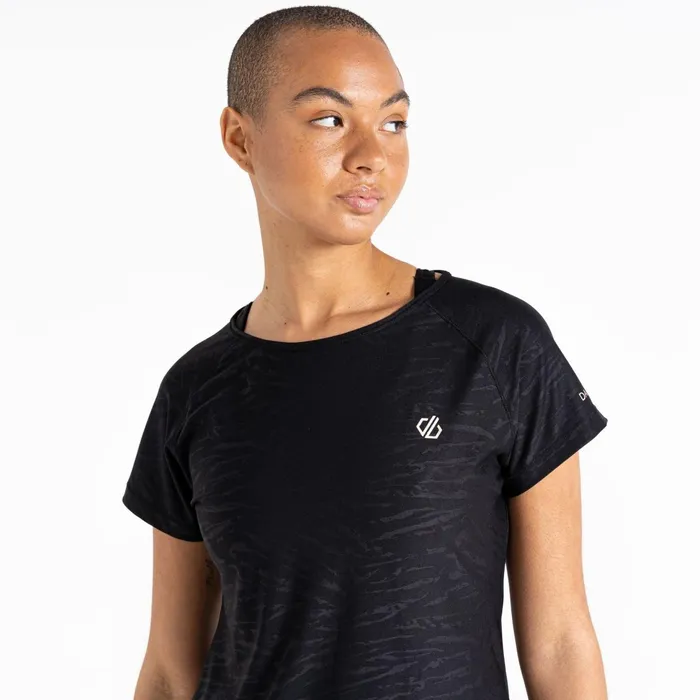 Dare 2b Gym Tops Defy Ii Lightweight Tee Black 8211 Women