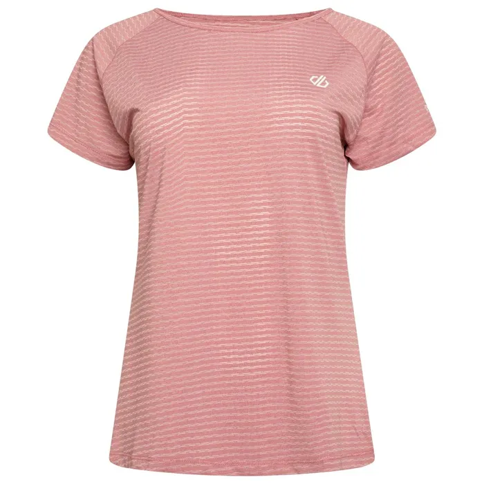 Dare 2b Gym Tops Defy Ii Lightweight Tee Mesa Rose 8211 Women