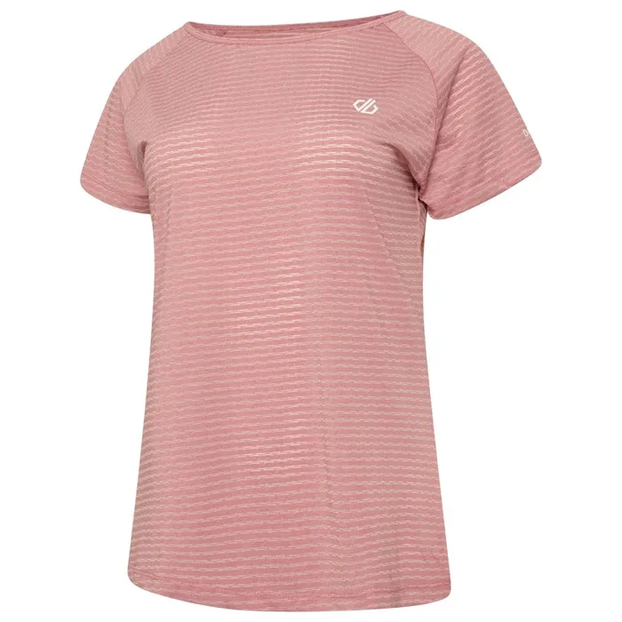 Dare 2b Gym Tops Defy Ii Lightweight Tee Mesa Rose 8211 Women