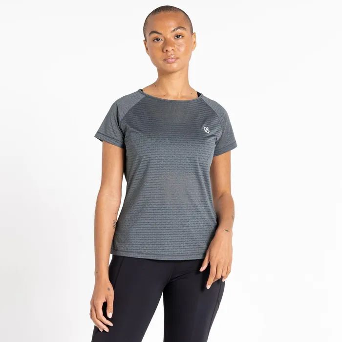 Dare 2b Gym Tops Defy Ii Lightweight Tee Orion Grey 8211 Women