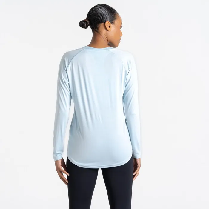 Dare 2b Gym Tops Discern Lightweight Tee Quiet Blue 8211 Women