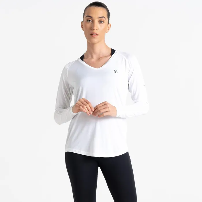 Dare 2b Gym Tops Discern Lightweight Tee White 8211 Women