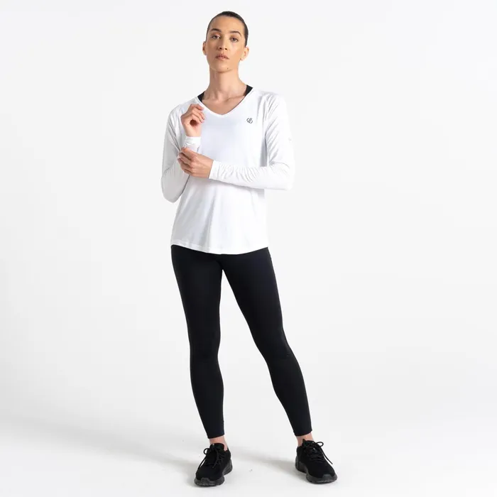 Dare 2b Gym Tops Discern Lightweight Tee White 8211 Women