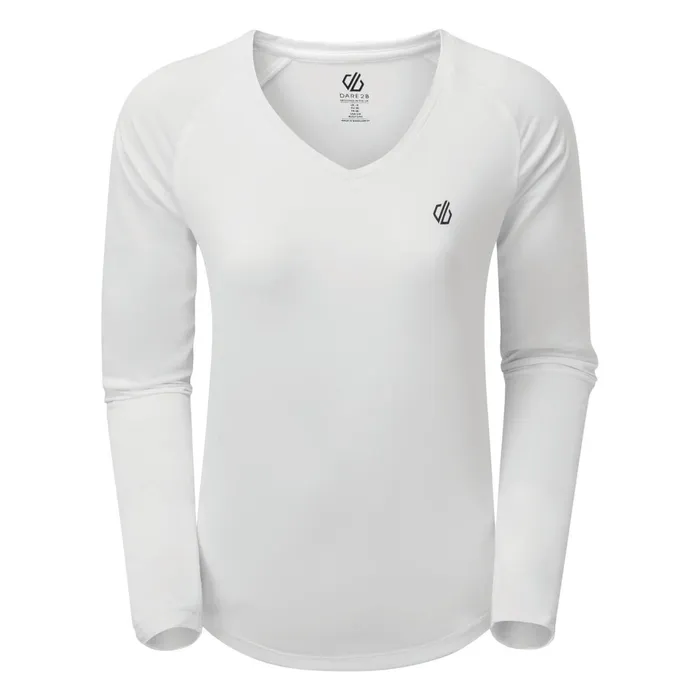Dare 2b Gym Tops Discern Lightweight Tee White 8211 Women
