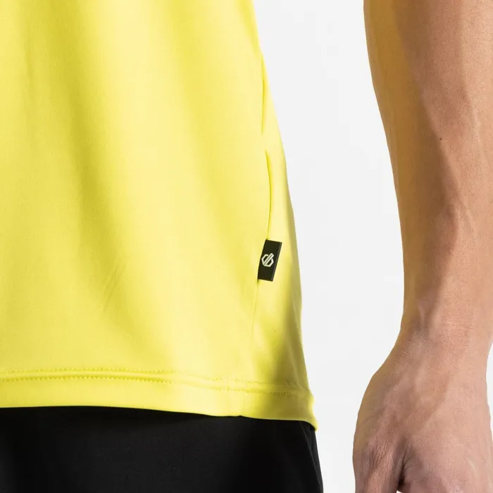 Dare 2b Gym Tops Discernible Iii TShirt Neon Spring Yellow 8211 Men