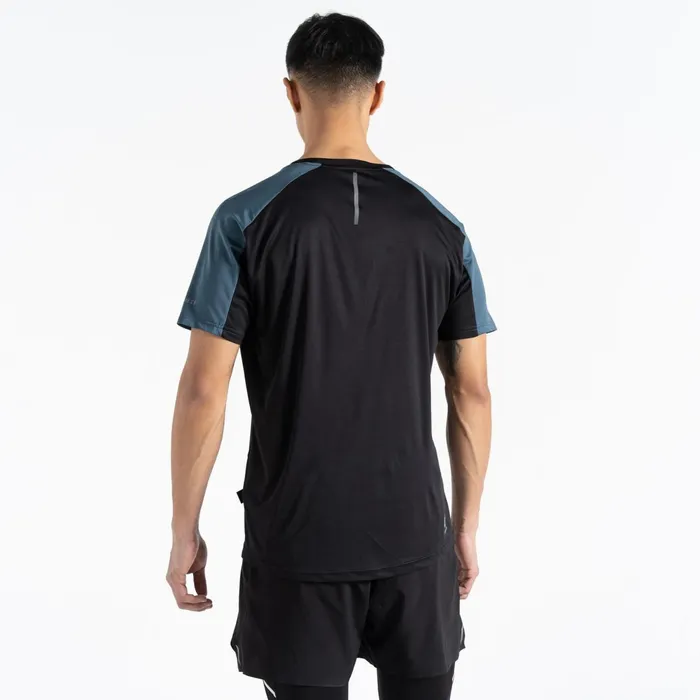 Dare 2b Gym Tops Discernible Iii TShirt Orion Grey Black 8211 Men