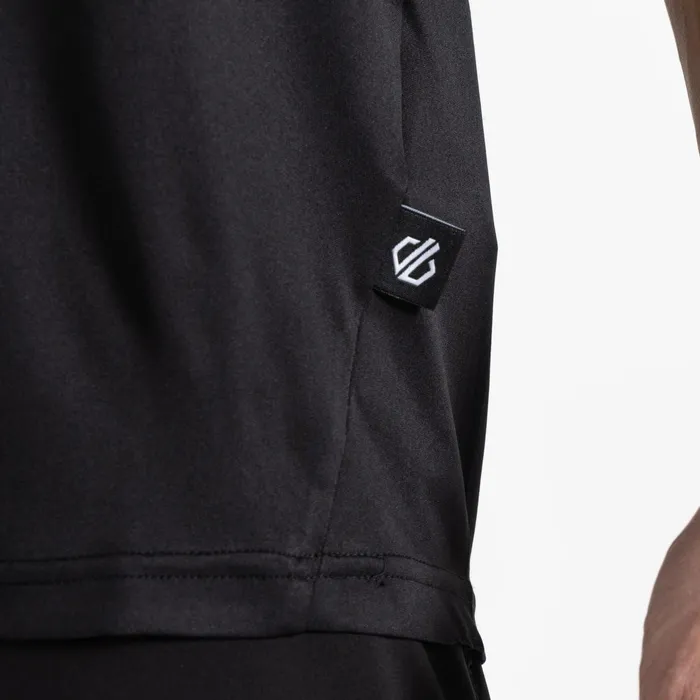 Dare 2b Gym Tops Discernible Iii TShirt Orion Grey Black 8211 Men