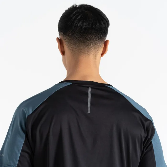 Dare 2b Gym Tops Discernible Iii TShirt Orion Grey Black 8211 Men
