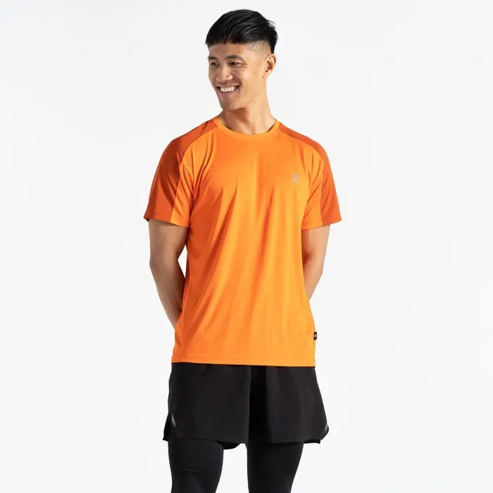 Dare 2b Gym Tops Discernible Iii TShirt Puffins Orange Brown 8211 Men