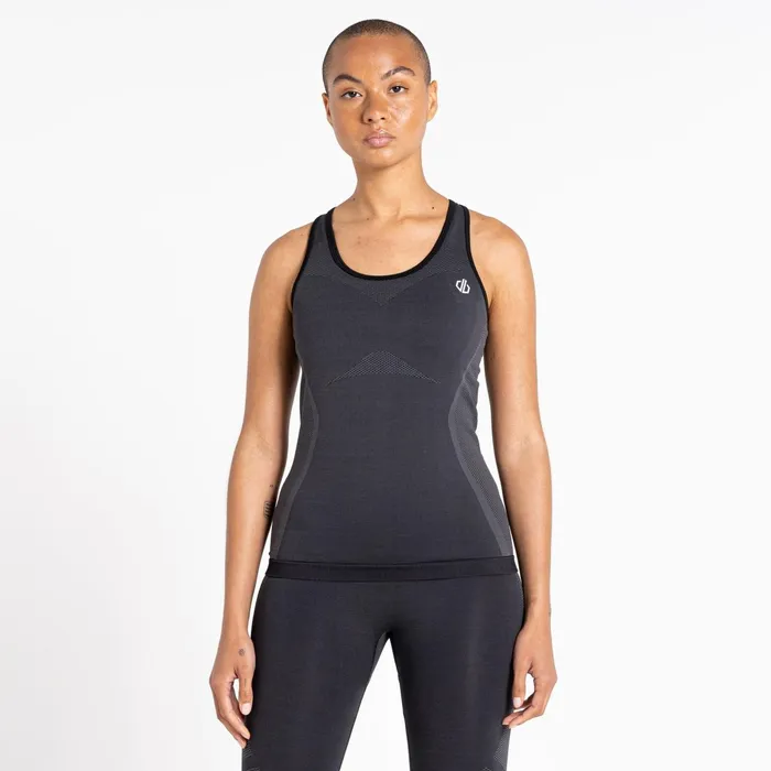 Dare 2b Gym Tops Don039t Sweat It Vest Black 8211 Women