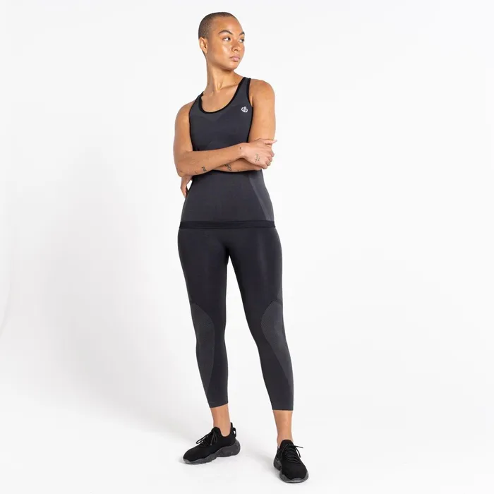 Dare 2b Gym Tops Don039t Sweat It Vest Black 8211 Women