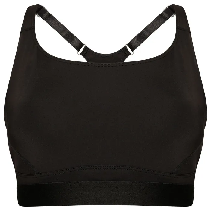 Dare 2b Gym Tops Hi Impact Sports Bra Black 8211 Women