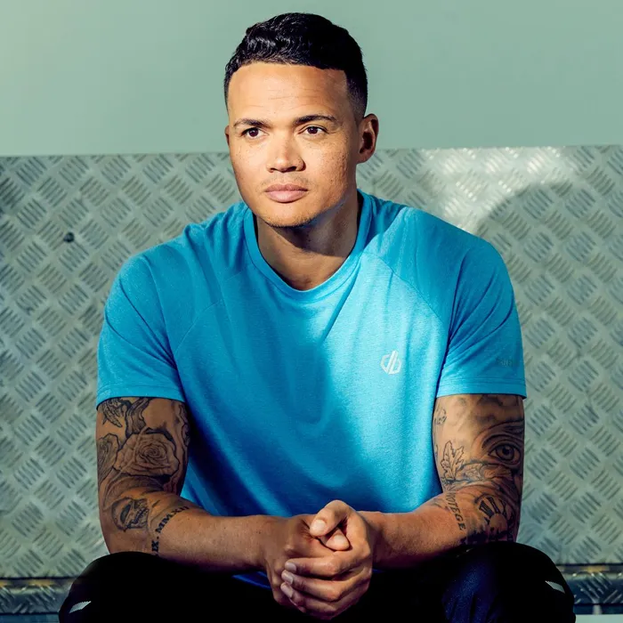 Dare 2b Gym Tops Jermaine Jenas 8211 Momentum TShirt Wave Ride Marl 8211 Men