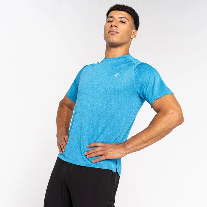 Dare 2b Gym Tops Jermaine Jenas 8211 Momentum TShirt Wave Ride Marl 8211 Men