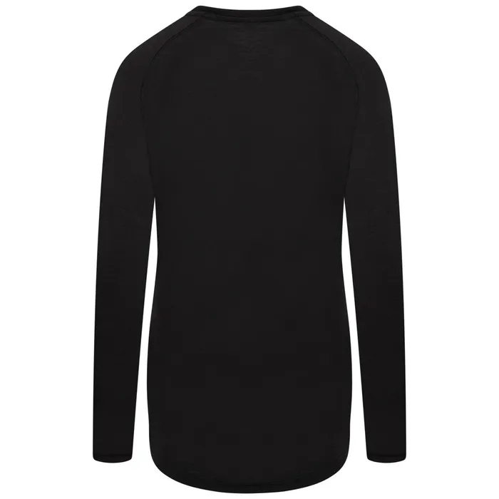 Dare 2b Gym Tops Maternity Discern Long Sleeve TShirt Black 8211 Women