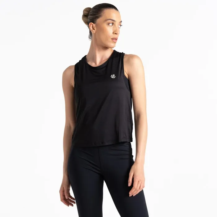 Dare 2b Gym Tops Meditate Cropped Top Black 8211 Women