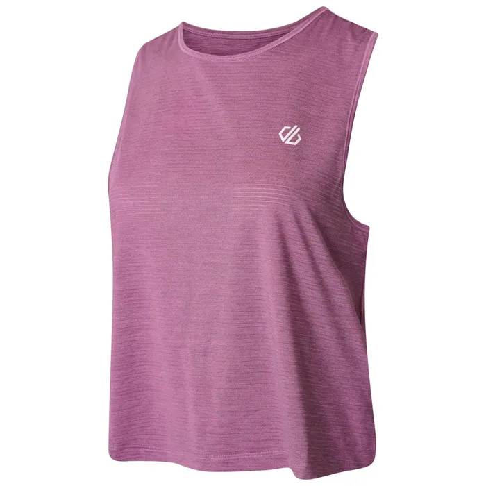 Dare 2b Gym Tops Meditate Cropped Top Dusty Lavender 8211 Women