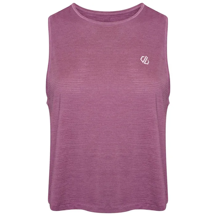 Dare 2b Gym Tops Meditate Cropped Top Dusty Lavender 8211 Women