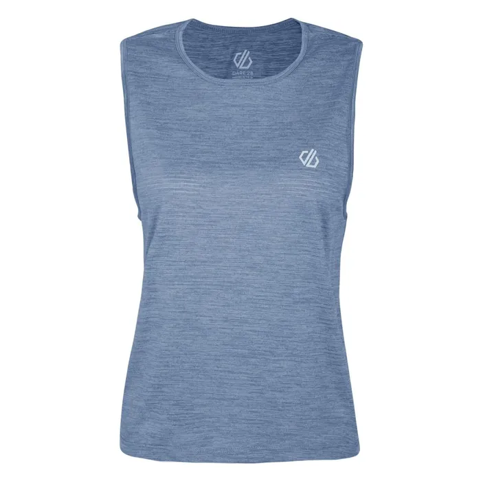 Dare 2b Gym Tops Meditate Cropped Top Orion Grey 8211 Women