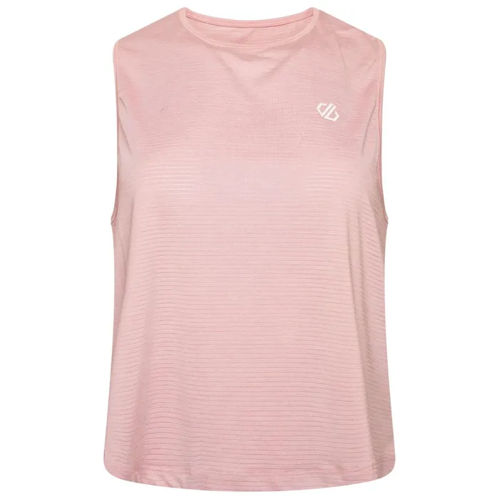 Dare 2b Gym Tops Meditate Cropped Top Powder Pink 8211 Women