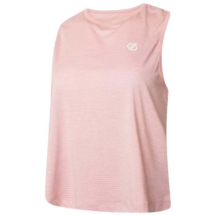Dare 2b Gym Tops Meditate Cropped Top Powder Pink 8211 Women