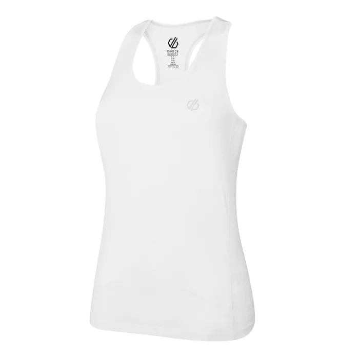 Dare 2b Gym Tops Modernize Ii Lightweight Vest White 8211 Women
