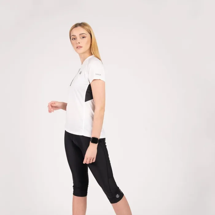 Dare 2b Gym Tops Outdare Ii Lightweight Jersey White Black 8211 Women