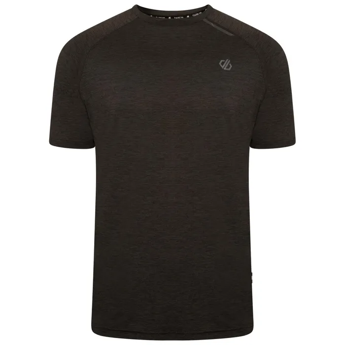 Dare 2b Gym Tops Persist TShirt Black Marl 8211 Men