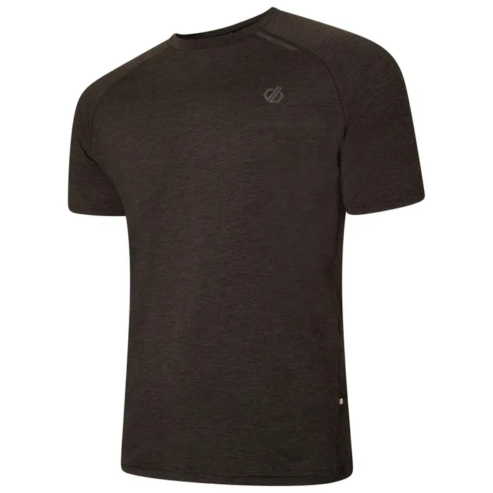 Dare 2b Gym Tops Persist TShirt Black Marl 8211 Men