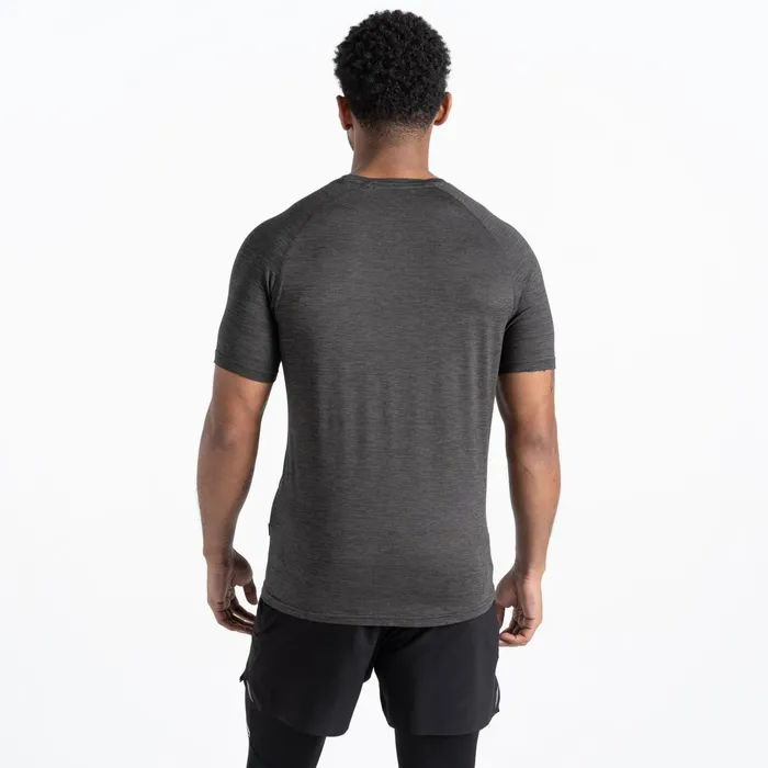 Dare 2b Gym Tops Persist TShirt Black Marl 8211 Men