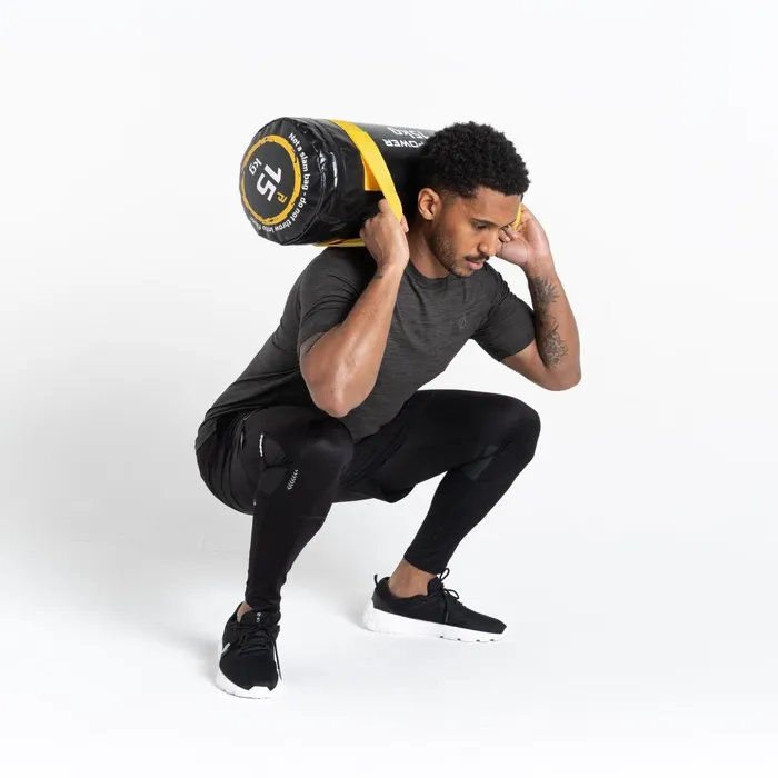 Dare 2b Gym Tops Persist TShirt Black Marl 8211 Men