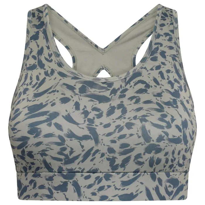 Dare 2b Gym Tops Swift Sports Bra Lilypad Green Animal Print 8211 Women