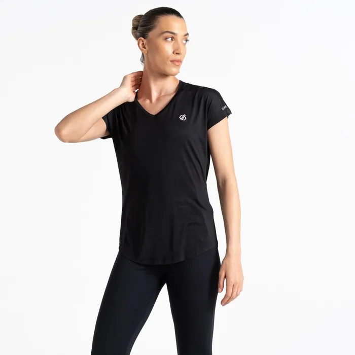 Dare 2b Gym Tops Vigilant Lightweight Tee Black 8211 Women