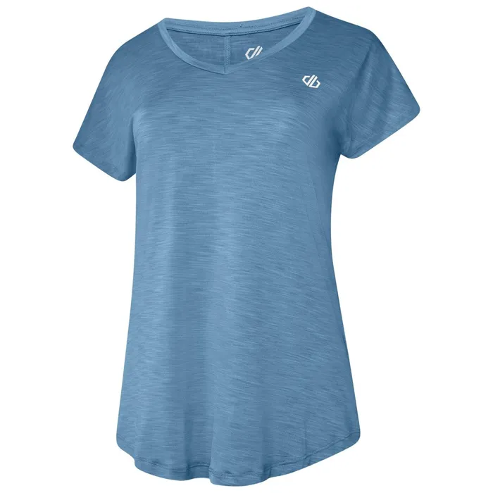 Dare 2b Gym Tops Vigilant Lightweight Tee Bluestone 8211 Women