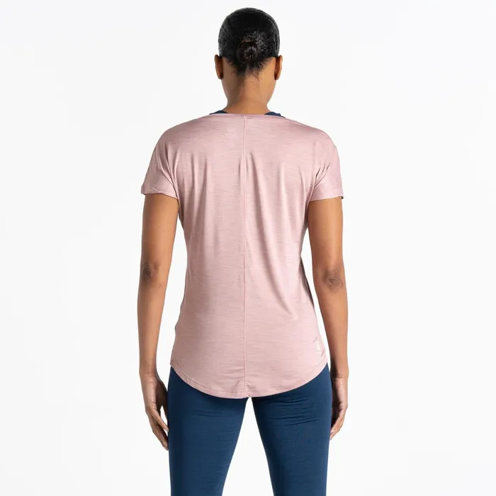 Dare 2b Gym Tops Vigilant Lightweight Tee Dusky Rose 8211 Women