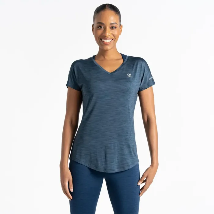 Dare 2b Gym Tops Vigilant Lightweight Tee Orion Grey 8211 Women