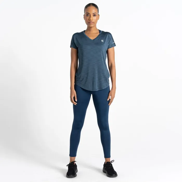 Dare 2b Gym Tops Vigilant Lightweight Tee Orion Grey 8211 Women