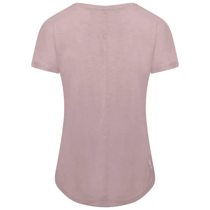 Dare 2b Gym Tops Vigilant Lightweight Tee Powder Pink 8211 Women
