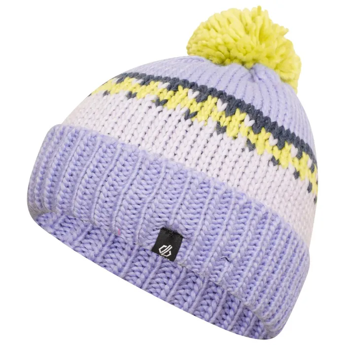 Dare 2b Hats Boffin Bobble Hat Wild Violet 8211 Kids