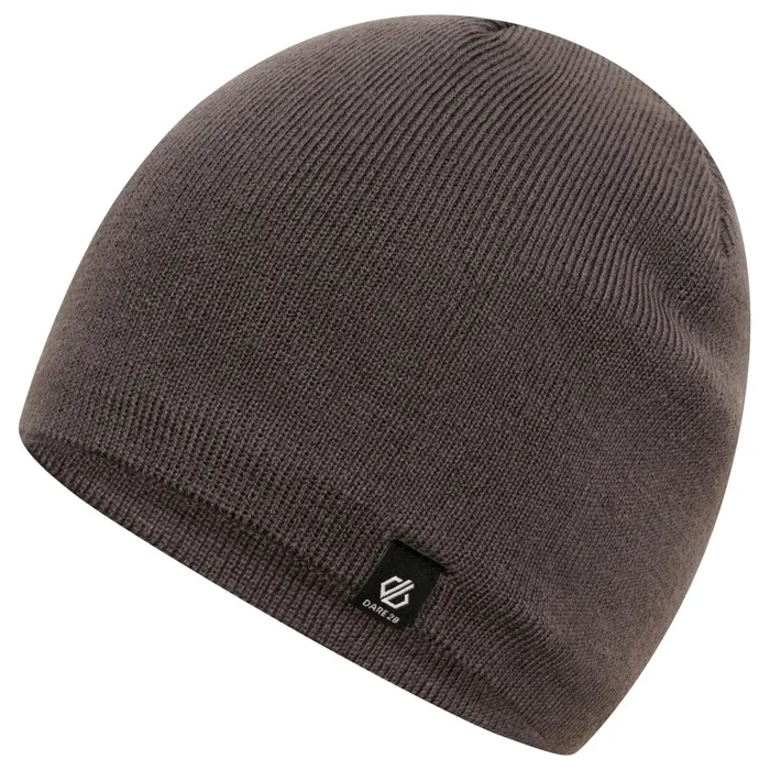 Dare 2b Hats Rethink Embroidered Beanie Hat Ebony Grey 8211 Men