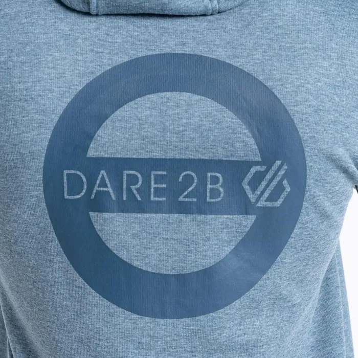 Dare 2b Hoodies and Sweatshirts Distinctly Graphic Hoodie Orion Grey Marl 8211 Men